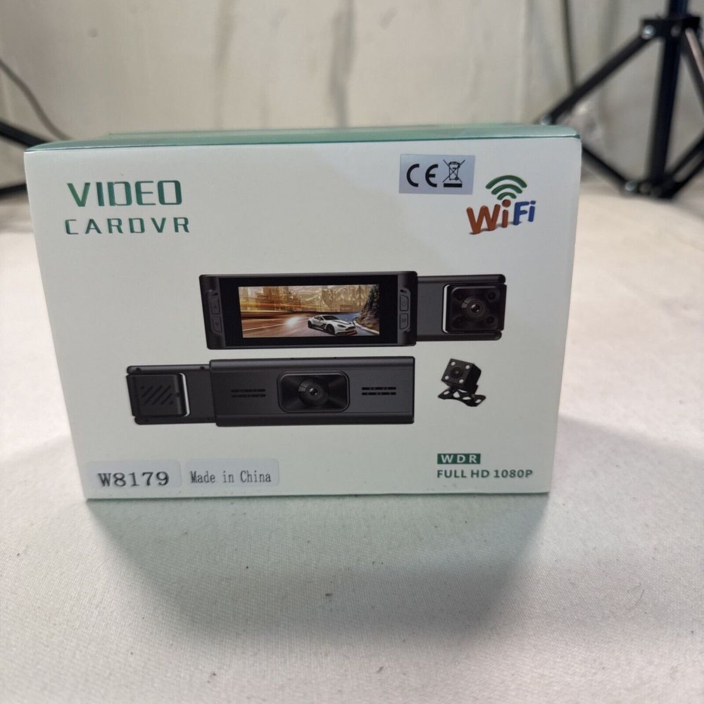 cardvr video,Wifi, WDR Full Hd 1080p, Loop Record,‎ Rear View,recording, Display
